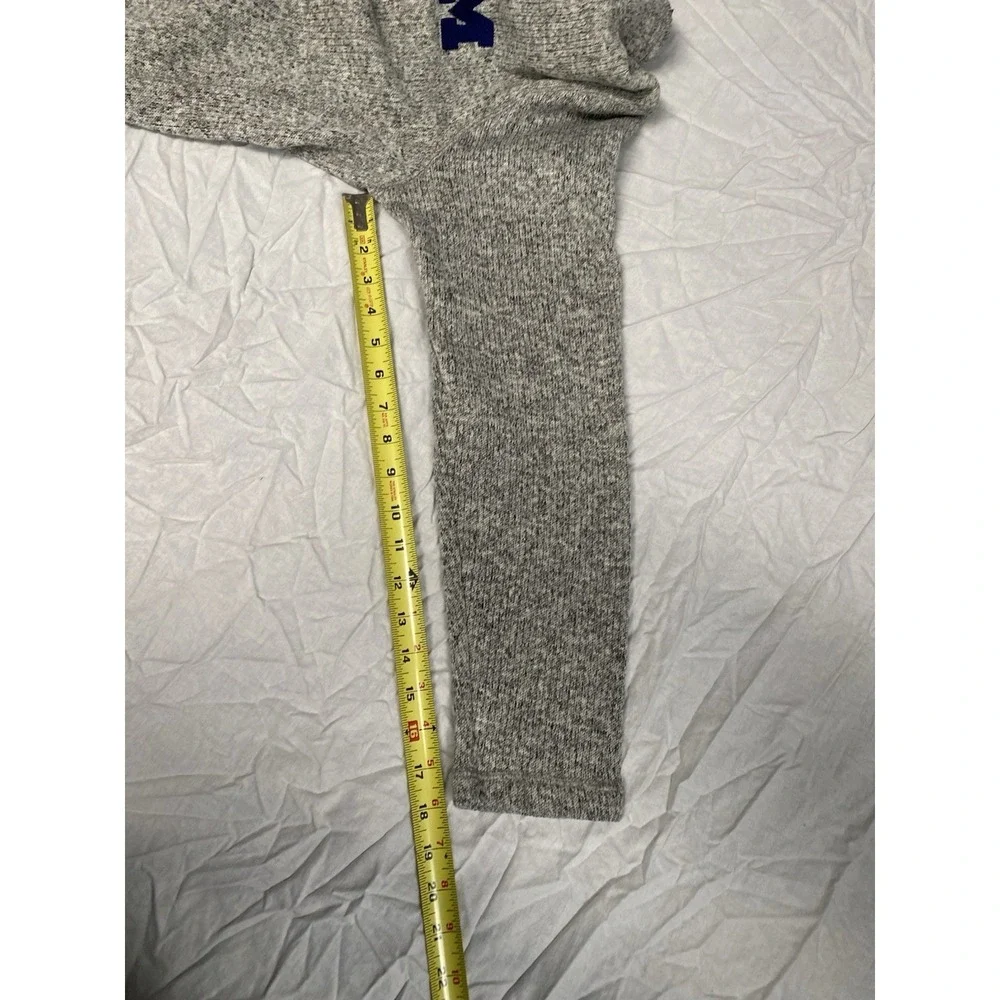 University of Michigan Quarter Zip Fleece Pullover Men's XL Knight's Apparel Gra